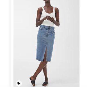 ARKET Denim Skirt